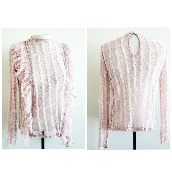 Anthropologie Tops - ANTHRO | ENDLESS ROSE Romantic lace top